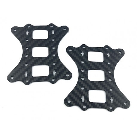 Morpheus FL Deck-Platten (2 Stück)  1,5mm Carbon