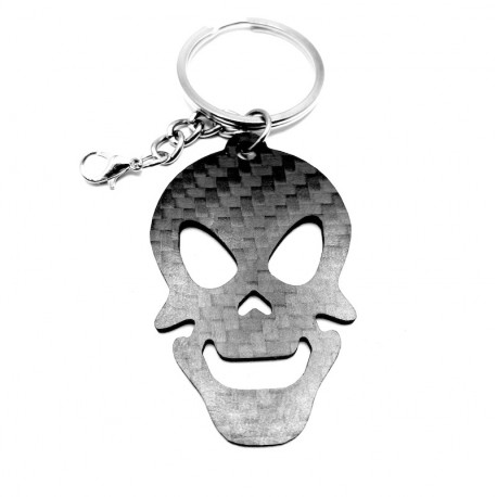 "skull" Anhänger aus Carbon