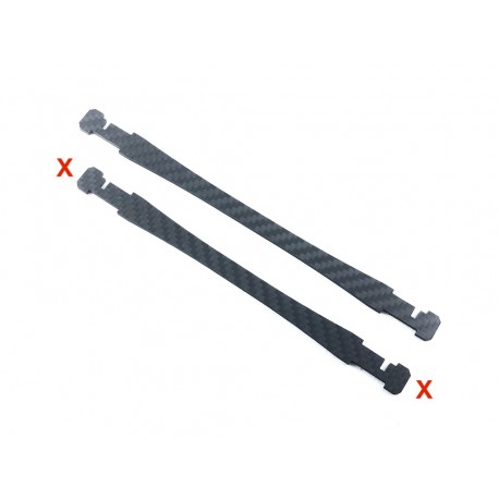 Trinity Seite kurz aus 2,5mm Carbon