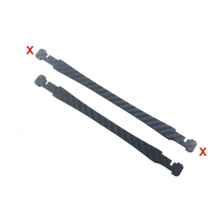 Trinity Seite lang aus 2,5mm Carbon