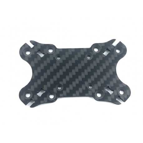 Trinity Base aus 2,5mm Carbon inkl. 12 Senkungen