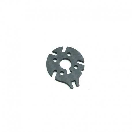 "Trinity TX 25" Motorplatte aus 2,5mm Carbon