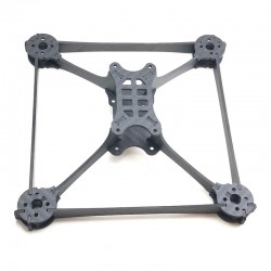 "Trinity TX 25" Carbon-Parts Set inkl. Mainplatte mit gesekten Bohrungen