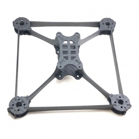 "Trinity TX 25" Carbon-Parts Set inkl. Mainplatte mit gesekten Bohrungen