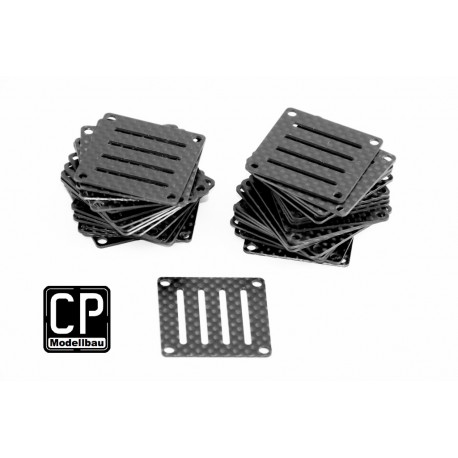 Schutzplatte aus Carbon für FC´s 36x36mm